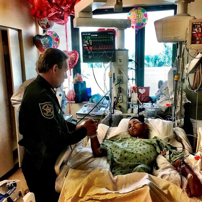 Florida school shooting hero released from hospital | iNFOnews.ca