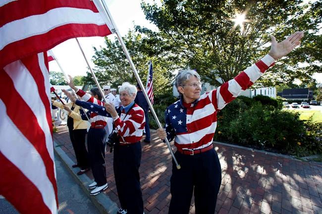 'Freeport flag ladies' wave Stars and Stripes one final time | iNFOnews.ca 'Freeport flag ladies' wave Stars and Stripes one final time | iNFOnews.ca