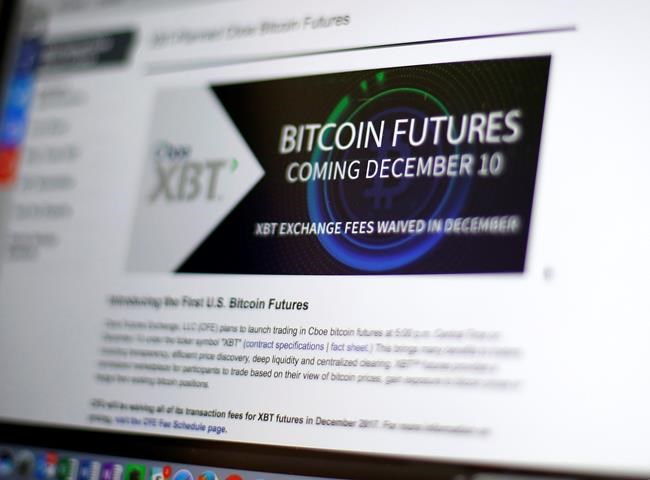 Bitcoin futures decline in debut on 2nd US exchange | iNFOnews.ca