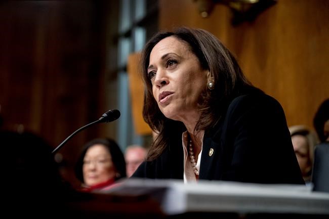 Kamala Harris says AG Barr representing president, not US | iNFOnews.ca