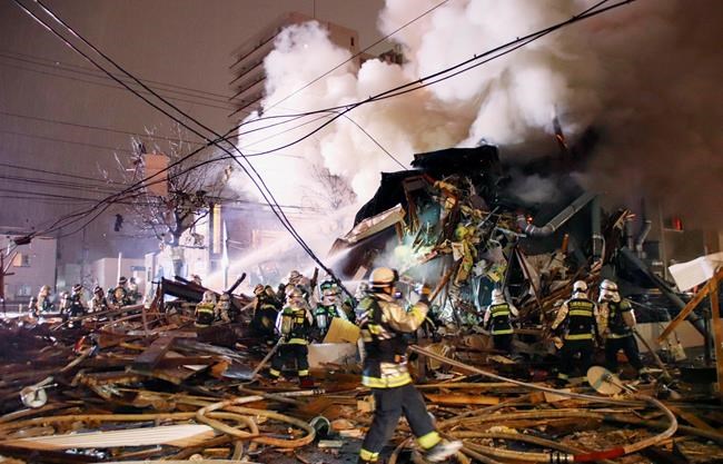 Suspected gas explosion destroys eatery in Japan, hurts 42 | iNFOnews.ca Suspected gas explosion destroys eatery in Japan, hurts 42 | iNFOnews.ca