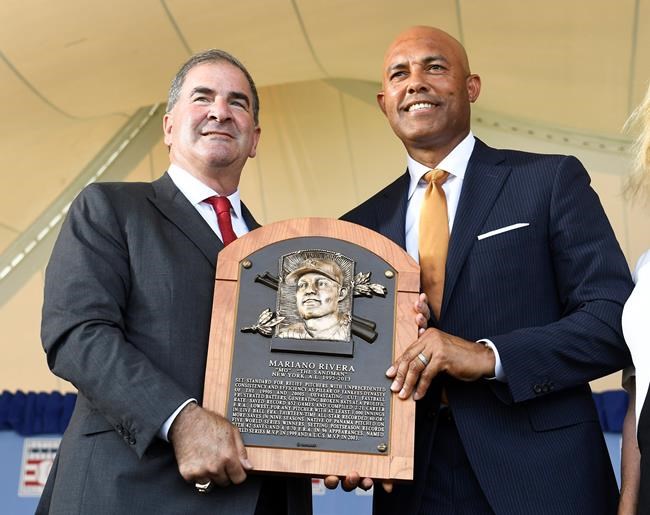 Mariano Rivera closes Baseball HOF induction ceremony | iNFOnews.ca