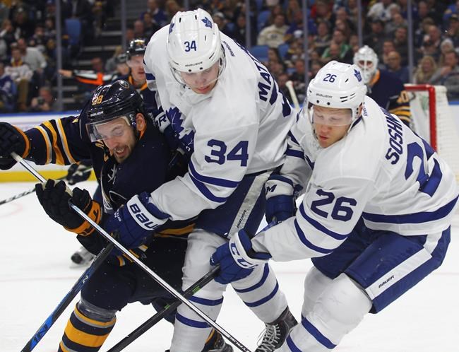 Marner scores twice in Leafs' 2-1 win over Sabres | iNFOnews.ca