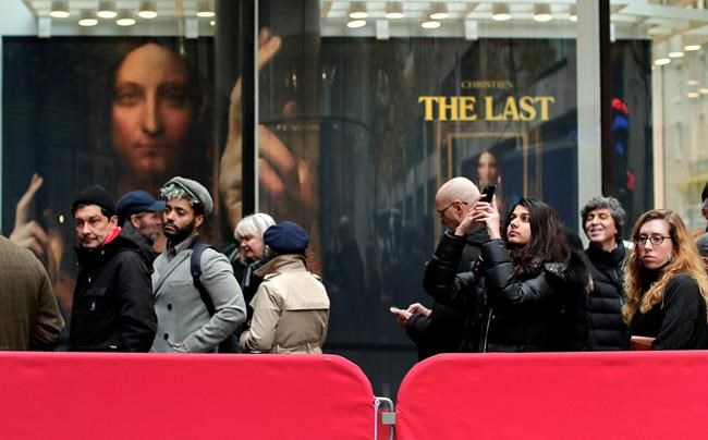 Leonardo da Vinci's Christ painting sells for record $450M | iNFOnews.ca