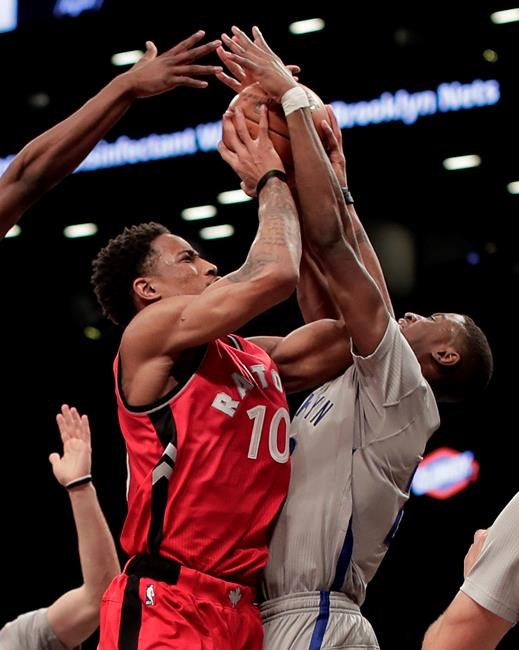 DeRozan scores 36, Raptors hand Nets 11th straight loss | iNFOnews.ca DeRozan scores 36, Raptors hand Nets 11th straight loss | iNFOnews.ca