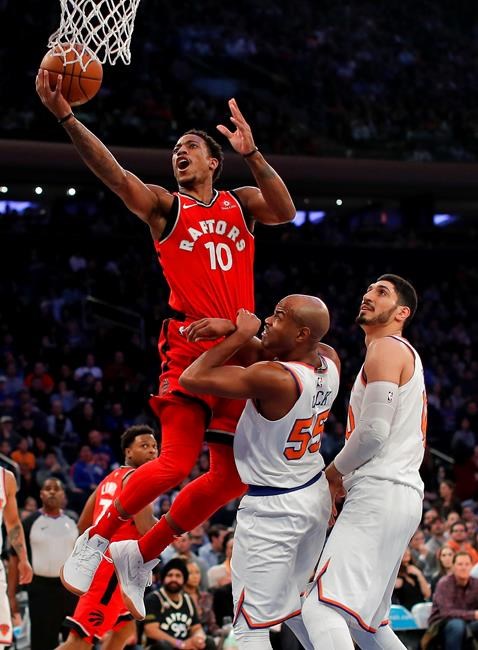 Knicks outscore Raptors 41-10 in 3rd, win 108-100 | iNFOnews.ca Knicks outscore Raptors 41-10 in 3rd, win 108-100 | iNFOnews.ca