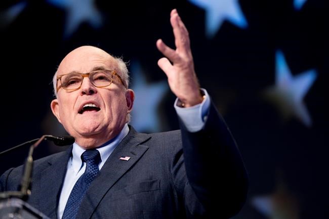 The Latest: Giuliani downplays idea of Trump self-pardon | iNFOnews.ca The Latest: Giuliani downplays idea of Trump self-pardon | iNFOnews.ca