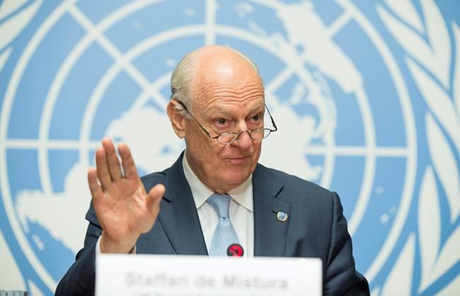 UN envoy calls for new round of Syria talks in about a month | iNFOnews.ca CP1944450820