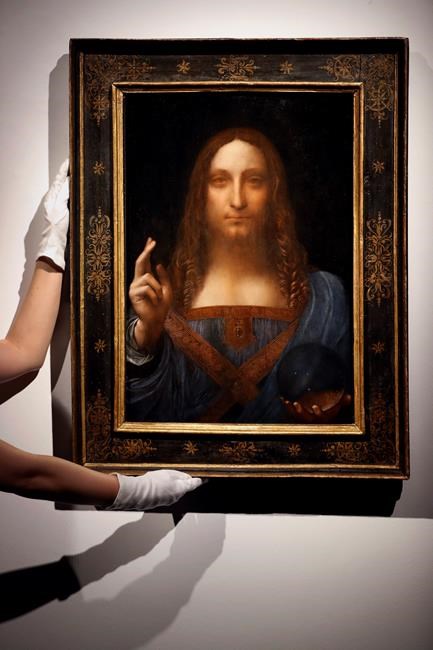 $450 million Leonardo painting heading to new Louvre museum | iNFOnews.ca