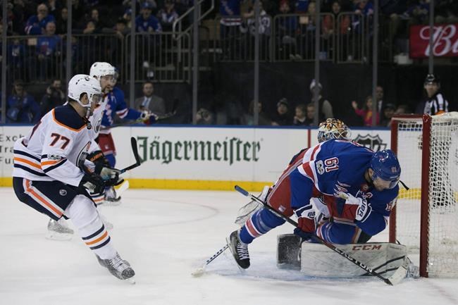 Rangers defeat Oilers 4-2, win 6th straight game | iNFOnews.ca Rangers defeat Oilers 4-2, win 6th straight game | iNFOnews.ca