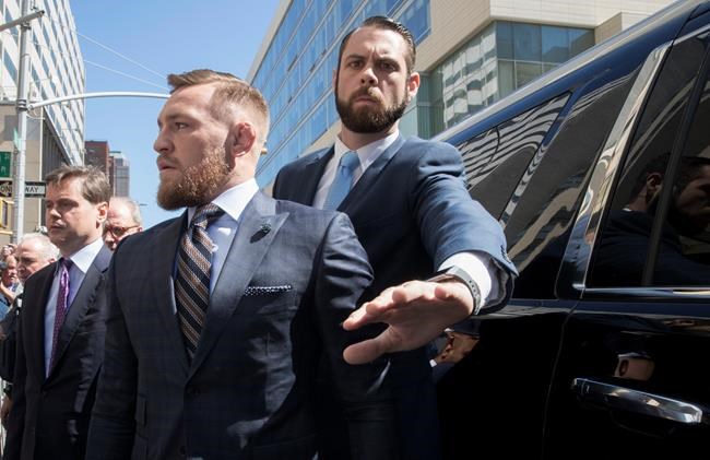 MMA star McGregor says he regrets Brooklyn melee | iNFOnews.ca