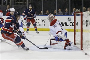 Pacioretty's late goal gives Price, Canadiens a 1-0 win over Rangers, who have lost 2 straight | iNFOnews.ca CP31689264