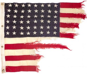 D-Day ship's US flag, Dow Jones June 6 , 1944 news bulletins among WWII artifacts up for sale | iNFOnews.ca CP28637673