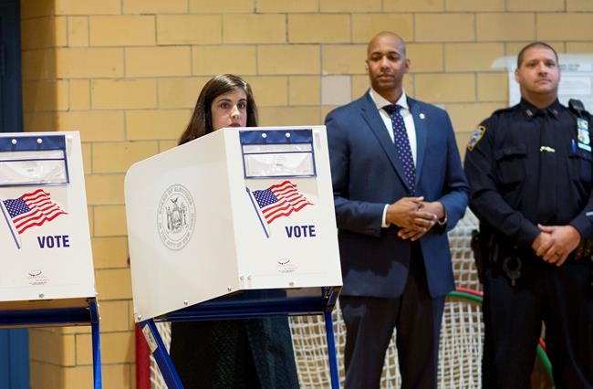 Democratic New York City Mayor Bill de Blasio wins 2nd term | iNFOnews.ca Democratic New York City Mayor Bill de Blasio wins 2nd term | iNFOnews.ca
