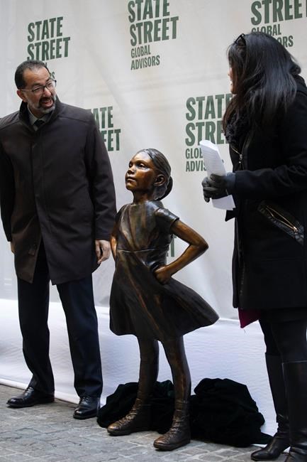 'Fearless Girl' statue gets new permanent home | iNFOnews.ca