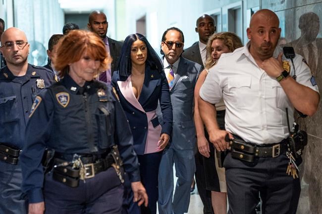Cardi B pleads not guilty to new charges in strip club brawl | iNFOnews.ca Cardi B pleads not guilty to new charges in strip club brawl | iNFOnews.ca