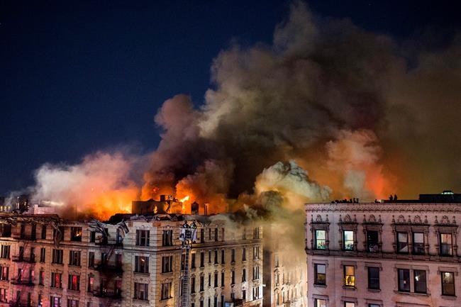 Former resident charged with setting raging apartment fire | iNFOnews.ca