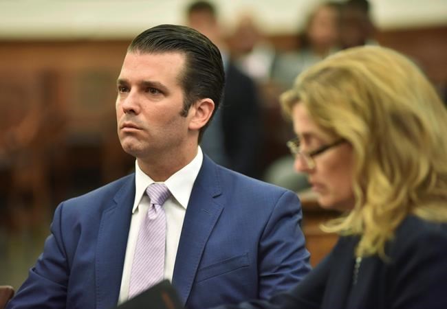 No dispute over children in Donald Trump Jr., wife divorce | iNFOnews.ca