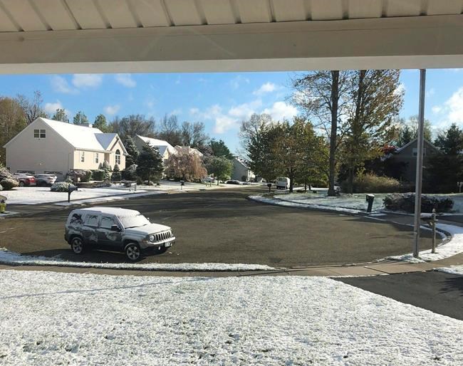 Polar vortex brings rare May snow, low temps to US East | iNFOnews.ca