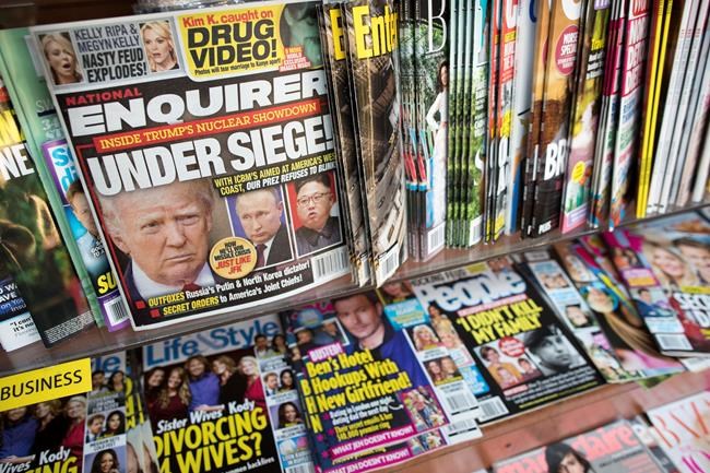 National Enquirer parent explores possible sale of tabloid | iNFOnews.ca
