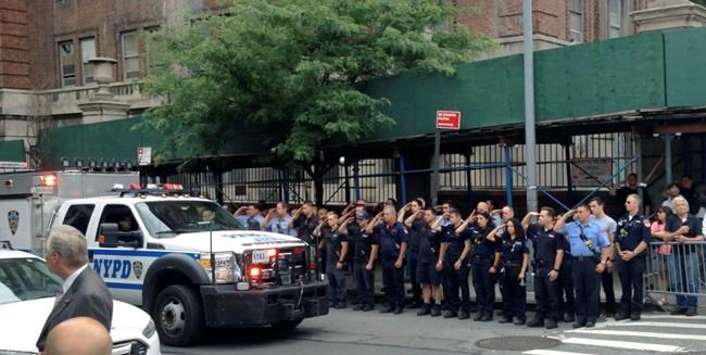 Funeral arrangements made for ambushed NYC police officer | iNFOnews.ca