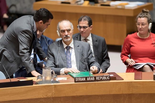 UN Syria envoy to try to move on constitution before leaving | iNFOnews.ca