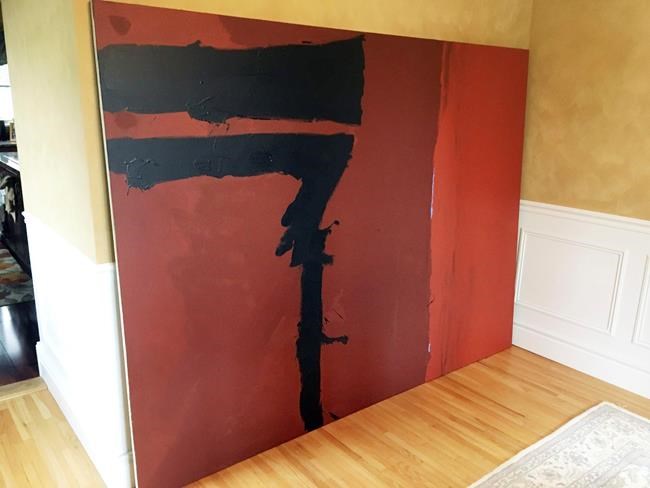Robert Motherwell painting stolen in 1978 is returned | iNFOnews.ca Robert Motherwell painting stolen in 1978 is returned | iNFOnews.ca