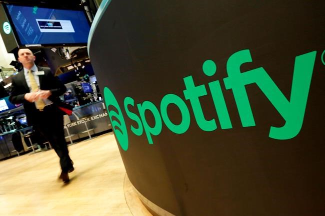 Spotify's stock market debut strikes a chord with investors | iNFOnews.ca
