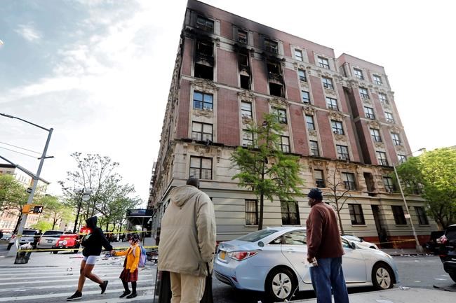 Harlem apartment fire claims 6 lives, including 4 children | iNFOnews.ca