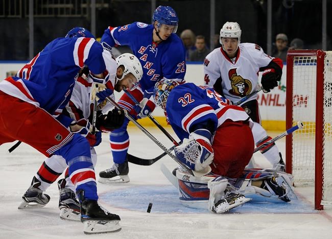 Anderson makes 32 saves, Senators beat Rangers 2-0 | iNFOnews.ca Anderson makes 32 saves, Senators beat Rangers 2-0 | iNFOnews.ca