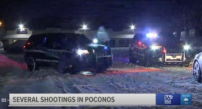 5 charged, 4 wounded in shootings in Pennsylvania's Poconos | iNFOnews.ca