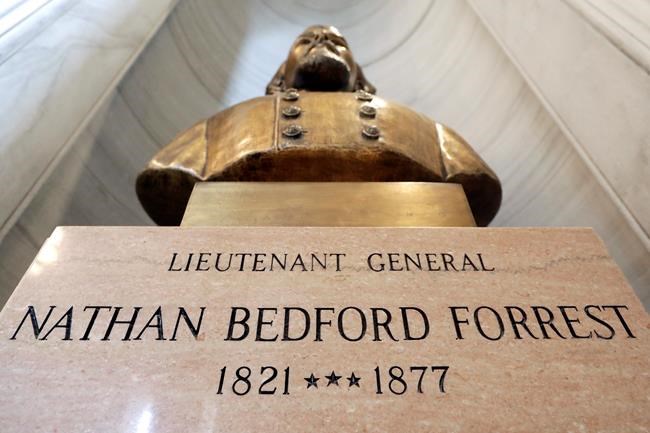 Tennessee panel votes to move Confederate bust from Capitol | iNFOnews.ca