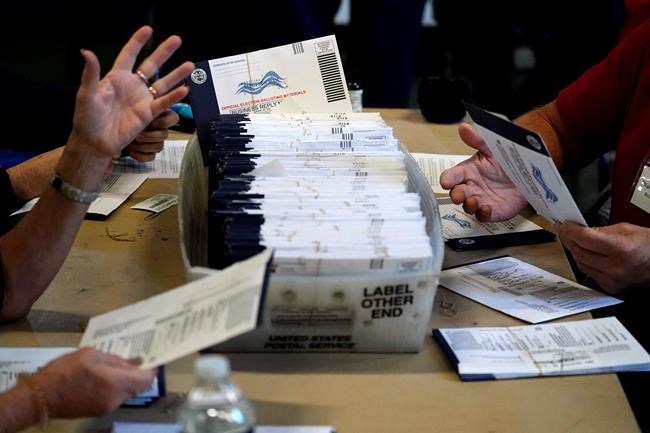 Trump and allies spread falsehoods to cast doubt on election | iNFOnews.ca