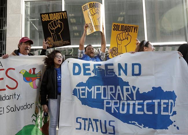 Judge blocks US from ending protections for some immigrants | iNFOnews.ca Judge blocks US from ending protections for some immigrants | iNFOnews.ca