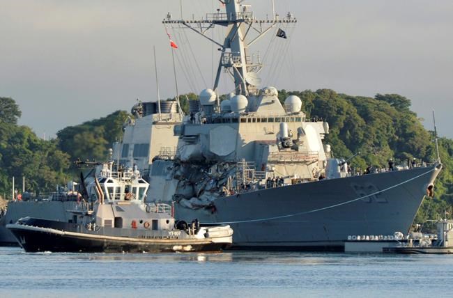 Damaged Navy ship to arrive Friday at Mississippi shipyard | iNFOnews.ca