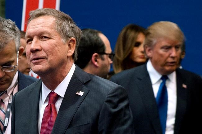 Kasich to sit out GOP dinner where Trump is featured guest | iNFOnews.ca