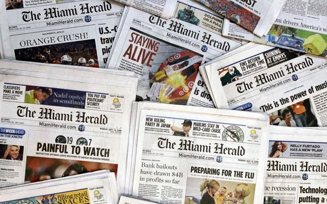 Chatham announces plan to buy newspaper publisher McClatchy | iNFOnews.ca CP1159244491