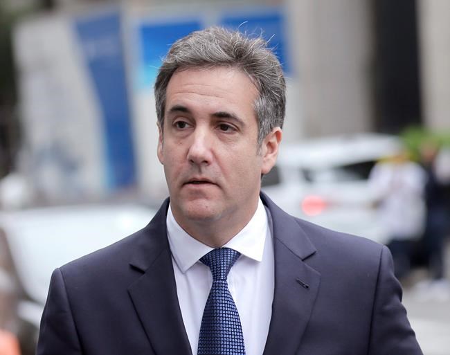 12 audio files sent to prosecutors in Michael Cohen probe | iNFOnews.ca