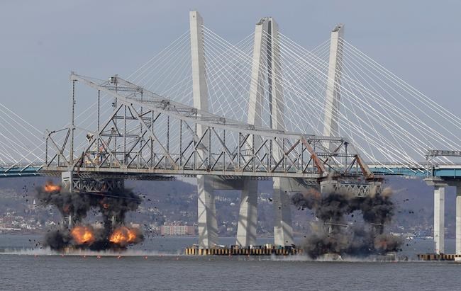 The Latest: Old Tappan Zee Bridge over Hudson is demolished | iNFOnews.ca