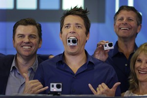 Shares of camera maker GoPro jump nearly 30 per cent in stock market debut | iNFOnews.ca CP28914849
