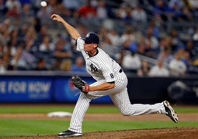 Mitchell, Severino pitch Yanks past Blue Jays 2-0 for sweep | iNFOnews.ca