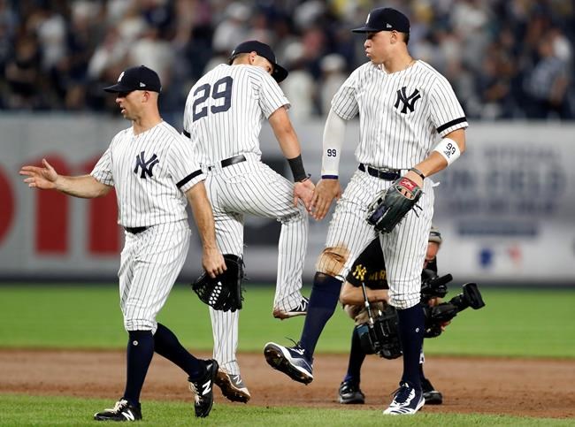 Yanks open with 2 HR, set MLB mark in 4-3 win over Blue Jays | iNFOnews.ca