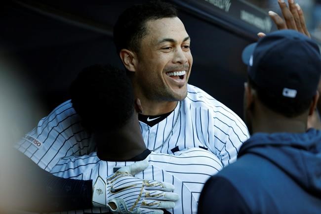 Stanton homers, Paxton wins 10th straight as Yanks top Jays | iNFOnews.ca