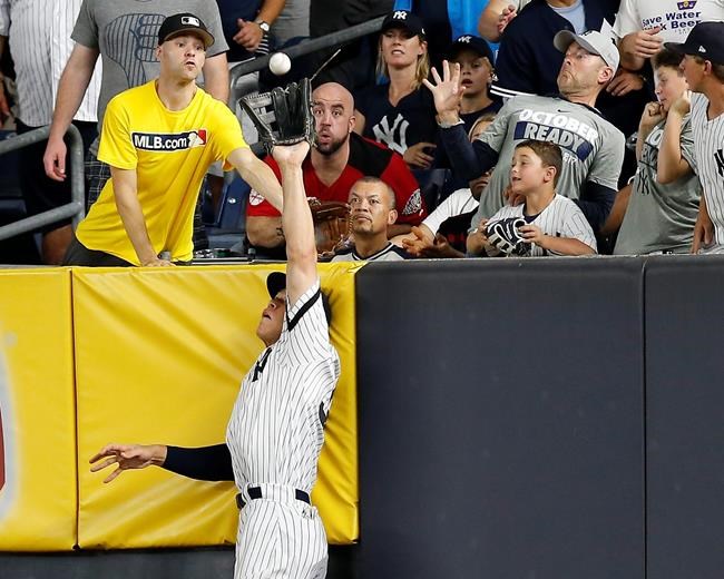 Catching up: Judge's grab, Tanaka, Bird lift Yanks in Game 3 | iNFOnews.ca