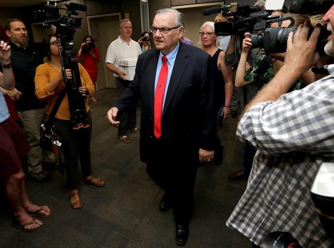 County to appeal ruling in lawsuit over Joe Arpaio's patrols | iNFOnews.ca County to appeal ruling in lawsuit over Joe Arpaio's patrols | iNFOnews.ca