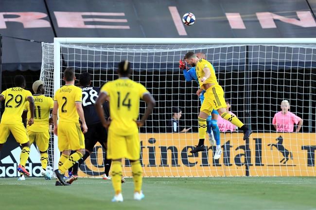 Crew snap 10-game winless streak, beat Impact 2-1 | iNFOnews.ca Crew snap 10-game winless streak, beat Impact 2-1 | iNFOnews.ca