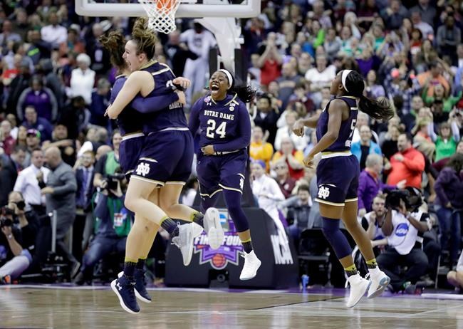 Ogunbowale encore! Final Four hero lifts Notre Dame to title | iNFOnews.ca