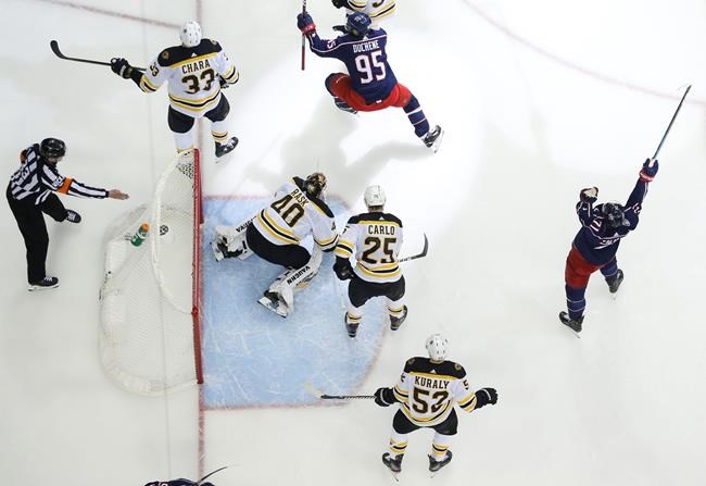 Bobrovsky, Blue Jackets beat Bruins to take 2-1 series lead | iNFOnews.ca