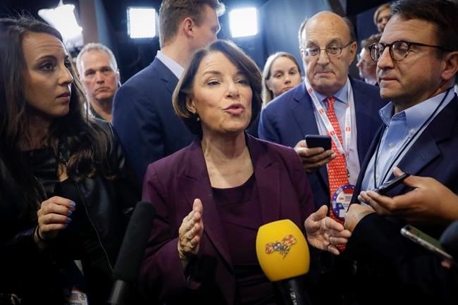 Klobuchar raised $1.1M for presidential campaign post-debate | iNFOnews.ca