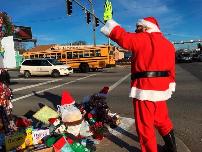 Roadside weed decorated for Christmas sprouts holiday cheer | iNFOnews.ca
